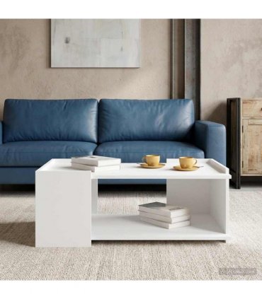 vidaXL Coffee Table White 90 x 50 x 33 cm Engineered Wood
