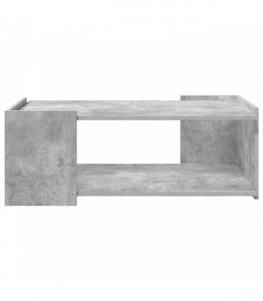 vidaXL Coffee Table Concrete Grey 90 x 50 x 33 cm Engineered Wood