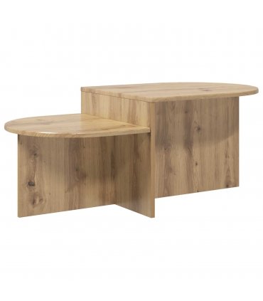 vidaXL Coffee Table Artisan Oak 100 x 50 x 40 cm Engineered Wood