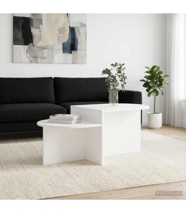 vidaXL Coffee Table White 100 x 50 x 40 cm Engineered Wood