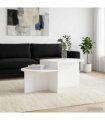 vidaXL Coffee Table White 100 x 50 x 40 cm Engineered Wood