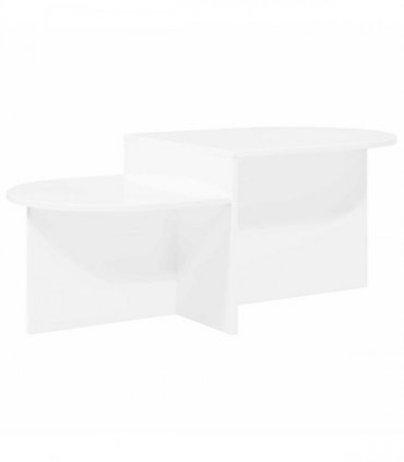 vidaXL Coffee Table White 100 x 50 x 40 cm Engineered Wood