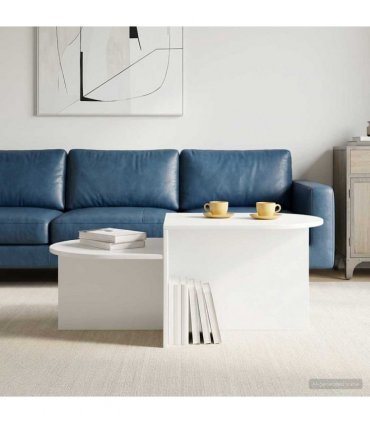 vidaXL Coffee Table White 100 x 50 x 40 cm Engineered Wood