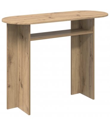 vidaXL Console Table Artisan Oak 100 x 39.5 x 75 cm Engineered Wood
