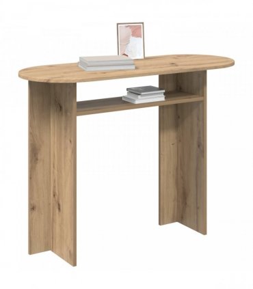 vidaXL Console Table Artisan Oak 100 x 39.5 x 75 cm Engineered Wood