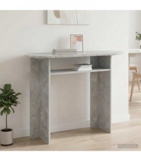 vidaXL Console Table Concrete Grey 100 x 39.5 x 75 cm Engineered Wood