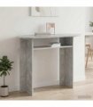 vidaXL Console Table Concrete Grey 100 x 39.5 x 75 cm Engineered Wood
