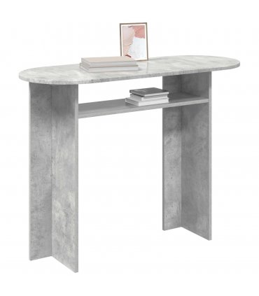 vidaXL Console Table Concrete Grey 100 x 39.5 x 75 cm Engineered Wood