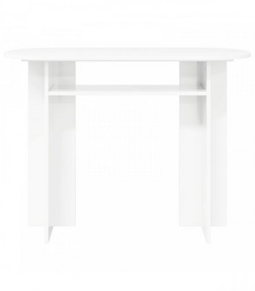vidaXL Console Table White 100 x 39.5 x 75 cm Engineered Wood