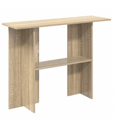 vidaXL Console Table Sonoma Oak 100 x 30 x 75 cm Engineered Wood