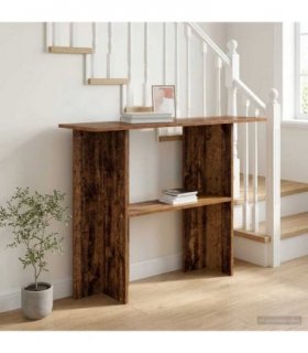 vidaXL Console Table Old Wood 100 x 30 x 75 cm Engineered Wood