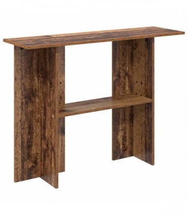 vidaXL Console Table Old Wood 100 x 30 x 75 cm Engineered Wood