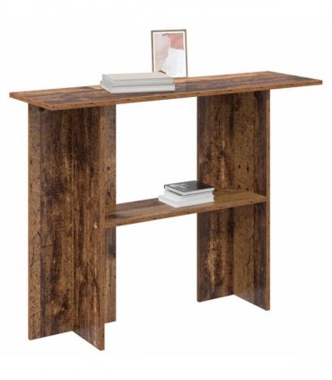 vidaXL Console Table Old Wood 100 x 30 x 75 cm Engineered Wood