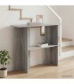 vidaXL Console Table Grey Sonoma 100 x 30 x 75 cm Engineered Wood