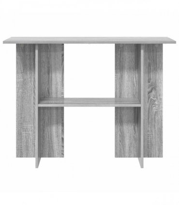 vidaXL Console Table Grey Sonoma 100 x 30 x 75 cm Engineered Wood