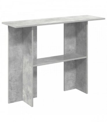 vidaXL Console Table Concrete Grey 100 x 30 x 75 cm Engineered Wood
