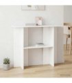 vidaXL Console Table White 100 x 30 x 75 cm Engineered Wood