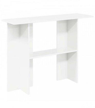 vidaXL Console Table White 100 x 30 x 75 cm Engineered Wood