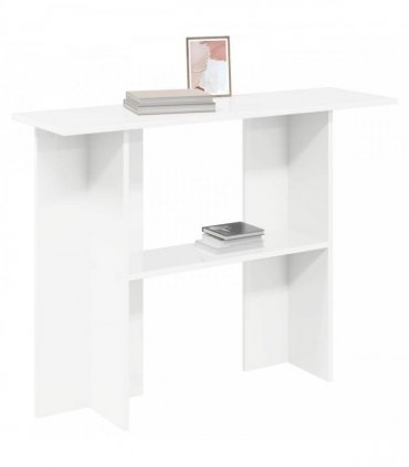 vidaXL Console Table White 100 x 30 x 75 cm Engineered Wood