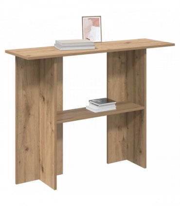 vidaXL Console Table Artisan Oak 100 x 30 x 75 cm Engineered Wood