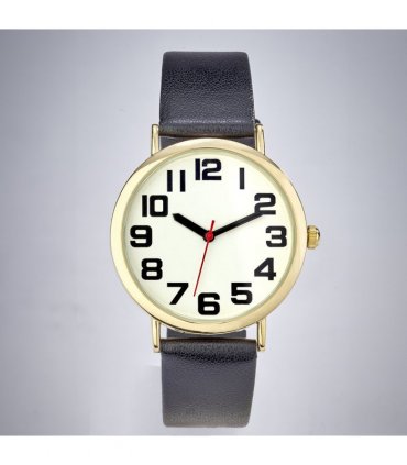 Big Time Watch Ladies — Colour: Black, Size: 20.5 x 3 x 1 cm