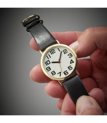 Big Time Watch Mens — Colour: Black, Size: 24 x 4 x 1 cm