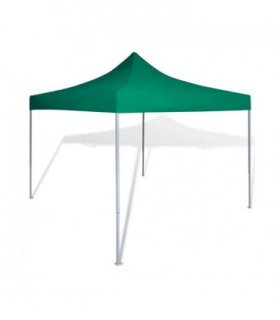 vidaXL Foldable Tent 3x3 m Green — Model: without sidewall