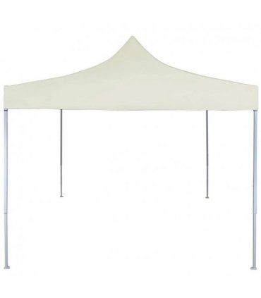vidaXL Party Tent Folding Cream 291 x 291 x 315 cm Oxford Fabric — Model: without sidewall