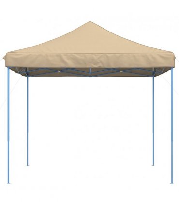 vidaXL Party Tent Folding Beige 292 x 292 x 315 cm Oxford Fabric — Model: without sidewall