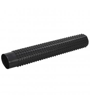 vidaXL Dimpled Drainage Sheet 2 pcs Black 1 x 20 m HDPE