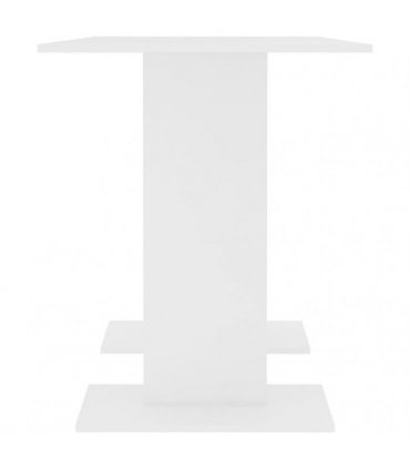 vidaXL Dining Table White 110x60x75 cm Engineered Wood