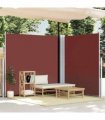 vidaXL Retractable Side Awning Brown 200x600 cm — Size: 200 x 600 cm
