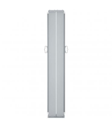vidaXL Retractable Side Awning Red 120x1000 cm — Size: 117 x 1000 cm