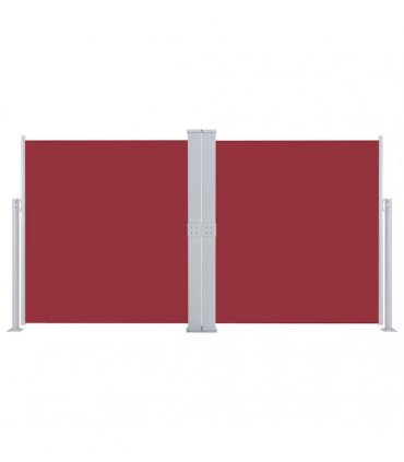 vidaXL Retractable Side Awning Red 140x600 cm — Size: 140 x 600 cm