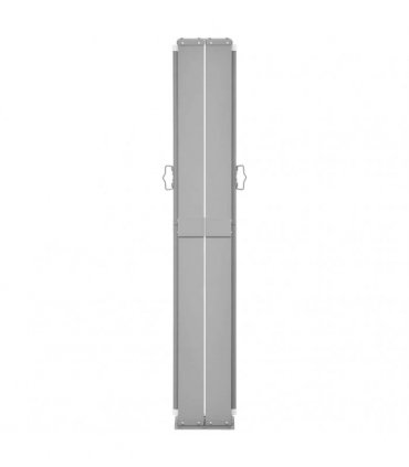 vidaXL Patio Retractable Side Awning 140x1200 cm Cream — Size: 140 x 1200 cm