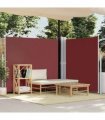 vidaXL Retractable Side Awning Brown 180x600 cm — Size: 180 x 600 cm — V0672154427