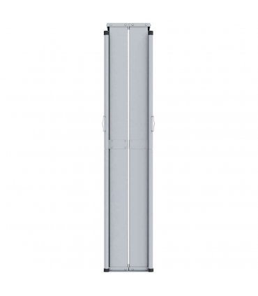 vidaXL Retractable Side Awning Anthracite 200x1000 cm — Size: 200 x 1000 cm — V0672154428