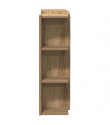 vidaXL Bathroom Mirror Cabinet Artisan Oak 80x20.5x64 cm Engineered Wood