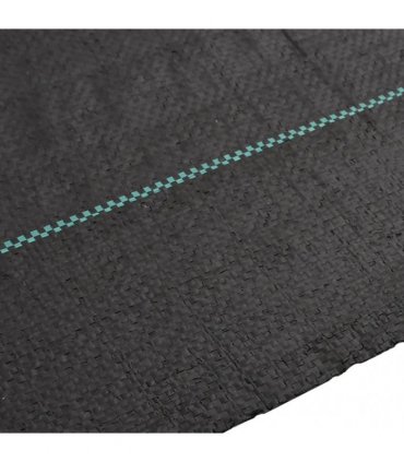 vidaXL Weed Membrane Black 4x10 m PP — Size: 4 x 10 m