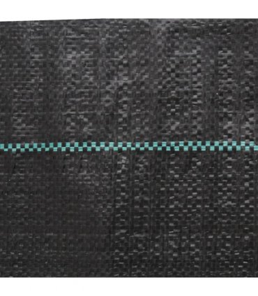 vidaXL Weed Membrane Black 4x10 m PP — Size: 4 x 10 m