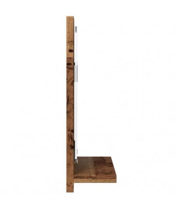vidaXL Bathroom Mirror Cabinet Old Wood 40x11x37 cm Engineered Wood — Size: 40 x 11 x 37 cm