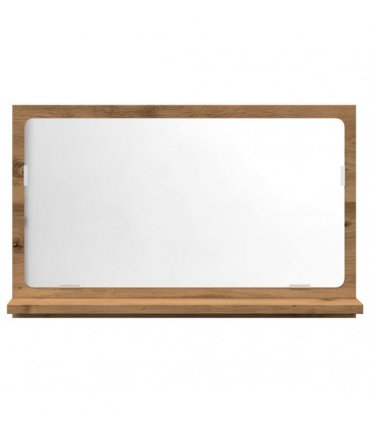 vidaXL Bathroom Mirror Cabinet Artisan Oak 60x11x37 cm Engineered Wood — Size: 60 x 11 x 37 cm