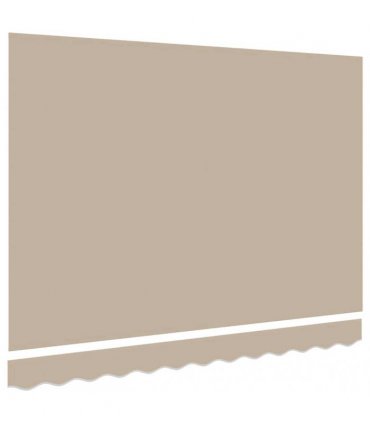 vidaXL Awning Replacement Fabric Beige 3 x 2.5 m Polyester