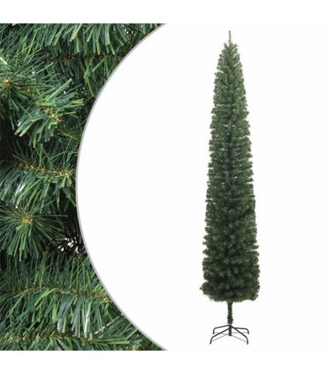 vidaXL Slim Christmas Tree with Stand 300 cm PVC — Model: basic