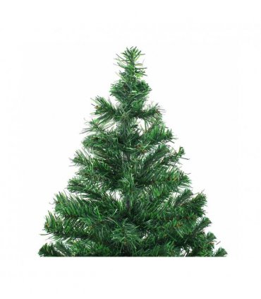 vidaXL Artificial Pre-lit Christmas Tree with Ball Set 180cm 564 Branches — Colour: green and rose, Size: 180 x 90 cm