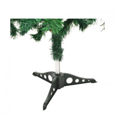 vidaXL Artificial Pre-lit Christmas Tree with Ball Set 120cm 230 Branches — Colour: green, Size: 120 x 65 cm