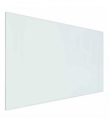 vidaXL Fireplace Glass Plate Transparent 80 x 50 cm Glass