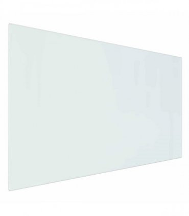 vidaXL Fireplace Glass Plate Transparent 100 x 60 cm Glass — V0672155630