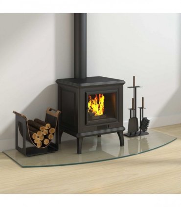 vidaXL Fireplace Glass Plate Transparent 120 x 50 cm Glass — V0672155653