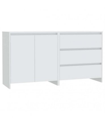 vidaXL 2 Piece Sideboard White Engineered Wood — V0672155689